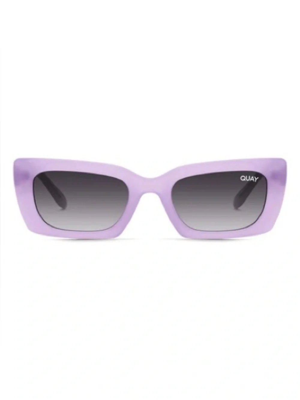 QUAY The DL sunglasses -  Pastel Purple Lilac frame / smoke lens - NWT